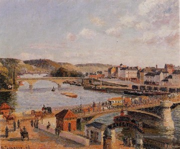 Sonne Kunst - Nachmittagssonne rouen 1896 Camille Pissarro